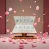 10-piece set of golden powder scented birthday party candles, warm and romantic candlelight details Picture